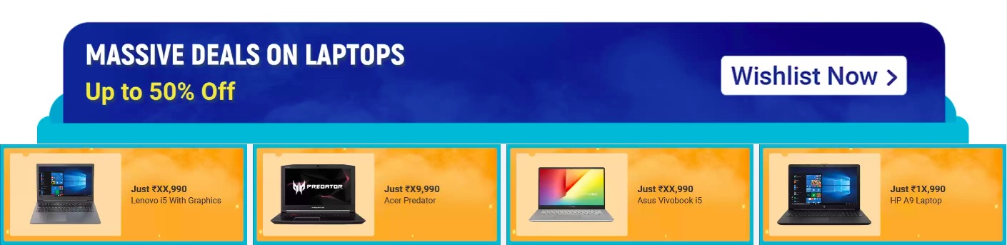 Big Billion Days Laptop Offers