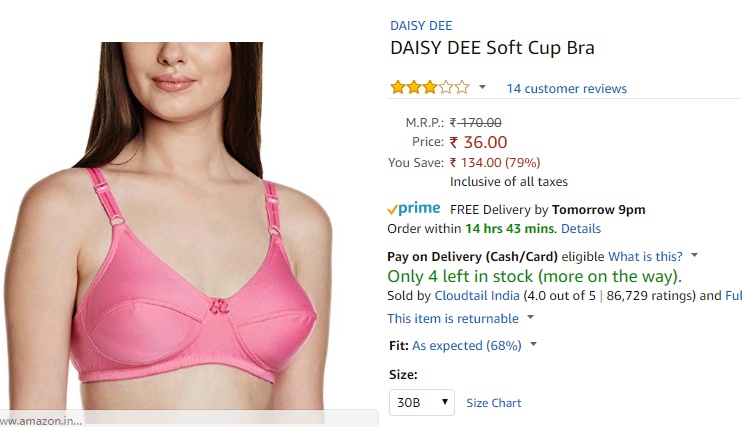 DAISY DEE Full Coverage Bra – Online Shopping site in India