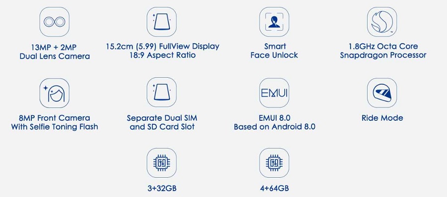 honor 7c specification