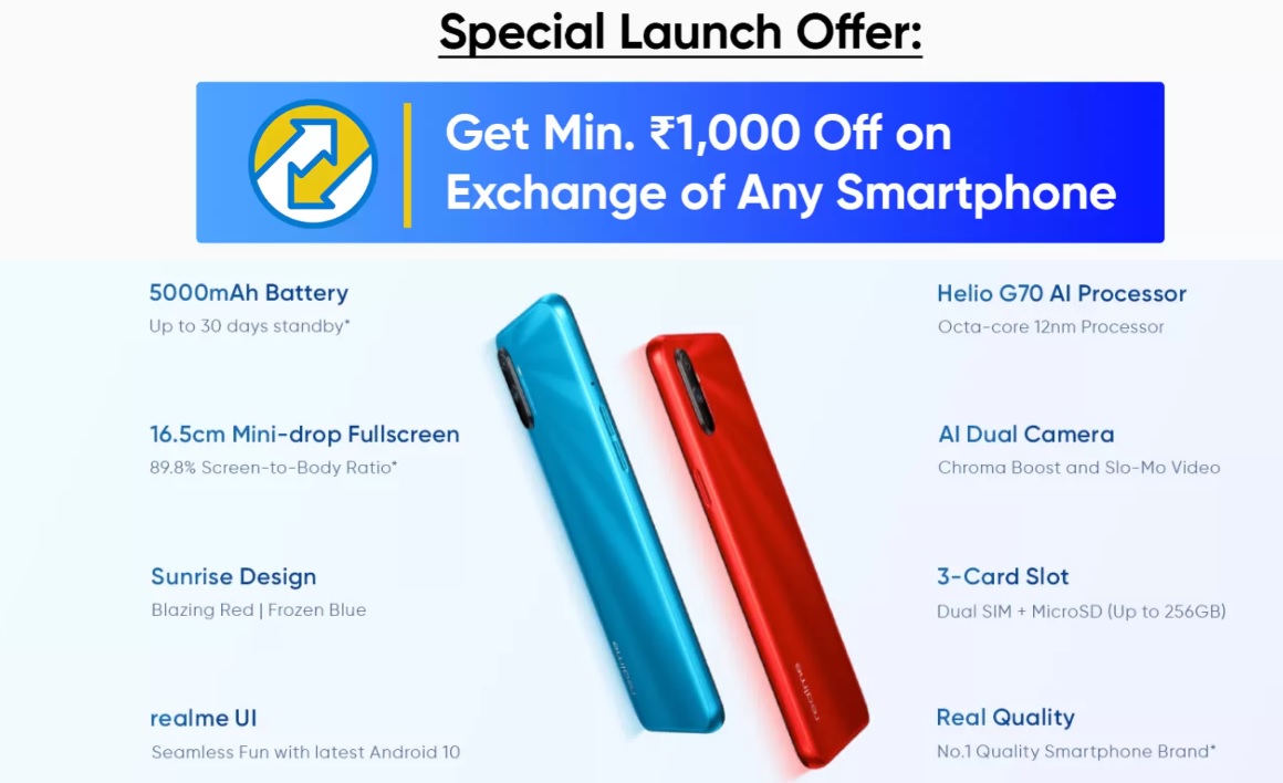 realme c3