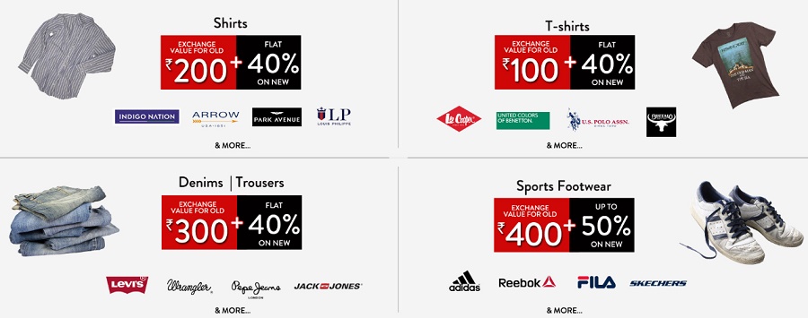 brand factory jeans exchange offer