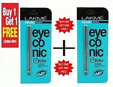 India Desire : Buy One Get One Free Lakme Eyeconic Kajal Blac
