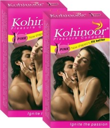 India Desire : Kohinoor Pink Extra Time Dotted Condom with Ration Sensational Vibrations At 65 Rs Only