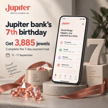 India Desire : Jupiter 7th Birthday Sale Offers [11th to 17th Sep 2026]: Get 3885 Jewels Worth Rs 777 On Completing 7 Days Payment Task
