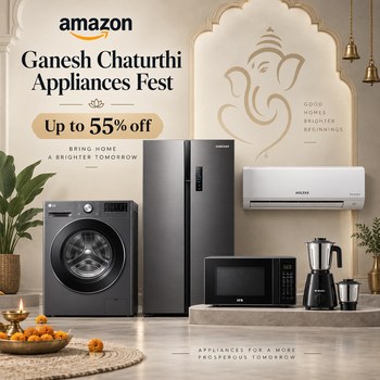 India Desire : Buy Ganesh Chaturthi Appliances Fest Upto 55%off From Amazon