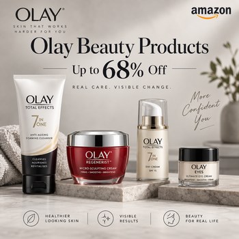 India Desire : Amazon Beauty Offer: Upto 68% Off On Olay Skincare & Beauty Products [Regular Price Rs 799]
