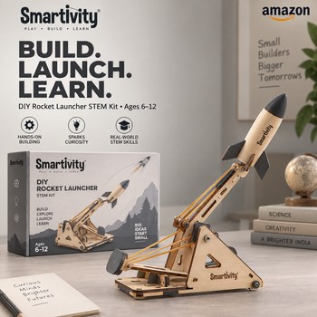 India Desire : Buy Smartivity DIY Rocket Launcher STEM Kit At Rs 654 From Amazon [Regular Price Rs 769]