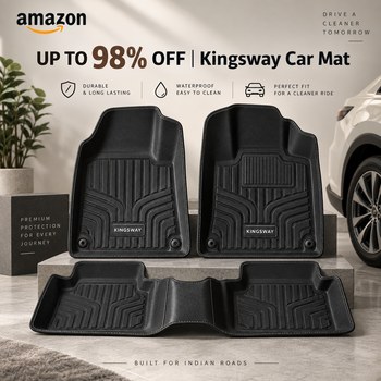 India Desire : Amazon Car Mat Offer: Upto 98% Off On Kingsway Car Floor Mats