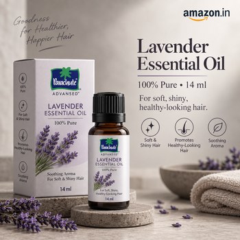 India Desire : Buy Parachute Advansed Lavender Essential Oil 14ml At Rs 159 From Amazon [Regular Price Rs 399]