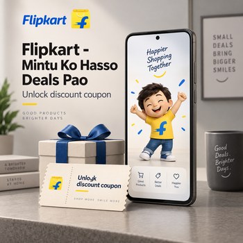 India Desire : Buy Flipkart - Mintu Ko Hasso Deals Pao (Unlock discount coupon) From Flipkart
