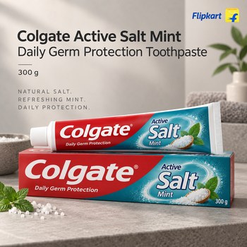 India Desire : Buy Colgate Active Salt Mint Daily Germ Protection Toothpaste (300 g) From Flipkart