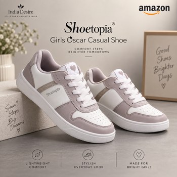 India Desire : Buy Shoetopia Girls Oscar Casual Shoe At Rs 294 From Amazon [Regular Price Rs 1999]