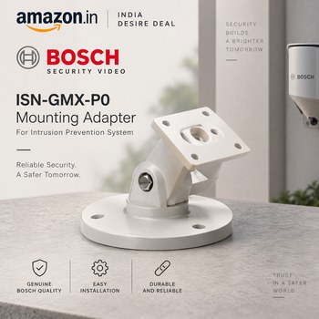 India Desire : Buy Bosch Security Video ISN-GMX-P0 Mounting Adapter For Intrusion Prevention System At Rs 7410 From Amazon