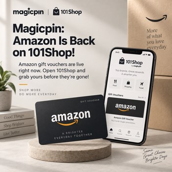 India Desire : Buy Amazon Gift Voucher At Rs 45 From Magicpin 101Shop [Regular Price Rs 50]