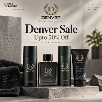 India Desire : Denver Sale: Upto 50% Off On Deodorants, Perfumes & Gift Sets Starts @Rs 125 Only