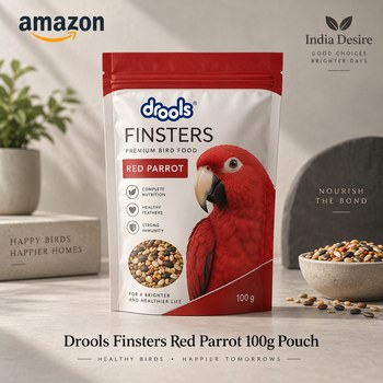 India Desire : Buy Drools Finsters Red Parrot 100g Pouch From Amazon [Regular Price Rs 270]