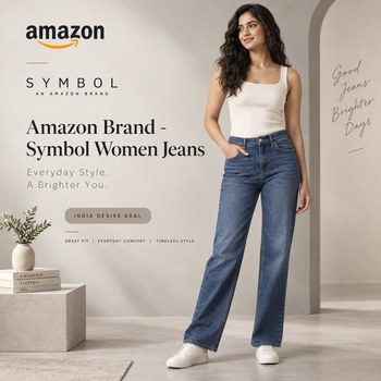 India Desire : Buy Amazon Brand - Symbol Women Jeans At Rs 399 From Amazon [Regular Price Rs 2299]