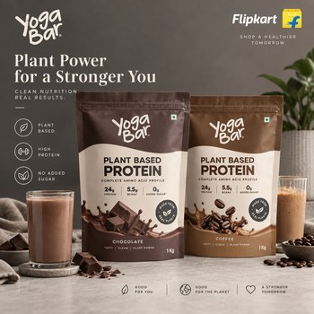 India Desire : Buy Yogabar Plant Based Protein (1Kg, Chocolate, Coffee) From Flipkart [Regular Price Rs 3290]