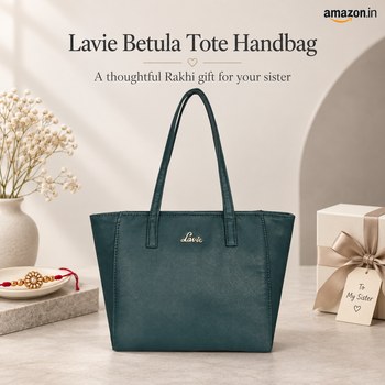 India Desire : Buy Lavie Women's Betula Tote Handbag At Rs 809 From Amazon [Regular Price Rs 3499]
