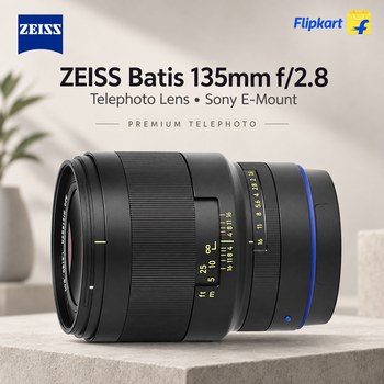 India Desire : Buy ZEISS Batis 135mm f/2.8 Telephoto Lens (Sony E-Mount) At Rs 78127 From Flipkart [Regular Price Rs 175999]
