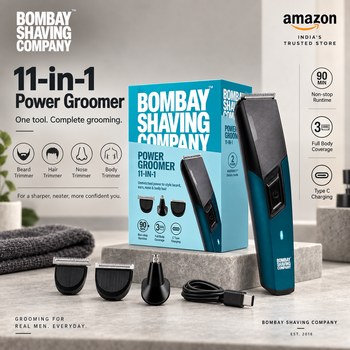 India Desire : Buy Bombay Shaving Company 11 in 1 Trimmer for Men At Rs 999 From Amazon [Regular Price Rs 2000]