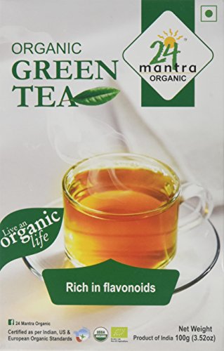India Desire : Buy 24 Mantra Organic Green Tea, 100g at Rs. 85 from Amazon [Selling Price Rs 170]