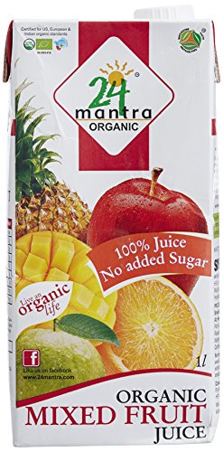 India Desire : Buy 24 Mantra Organic Mixed Fruit Juice, 1 Liter at Rs. 99 from Amazon [MRP Rs 149]