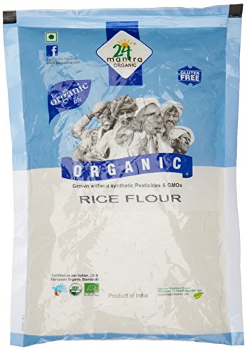 India Desire : Amazon Steal Deal: Buy 24 Mantra Organic Rice Flour, 500g at Rs. 37 [Regular Price Rs 50]