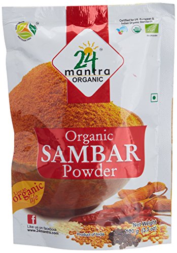India Desire : Buy 24 Mantra Organic Sambar Powder, 100g at Rs. 38 from Amazon [MRP Rs 60]