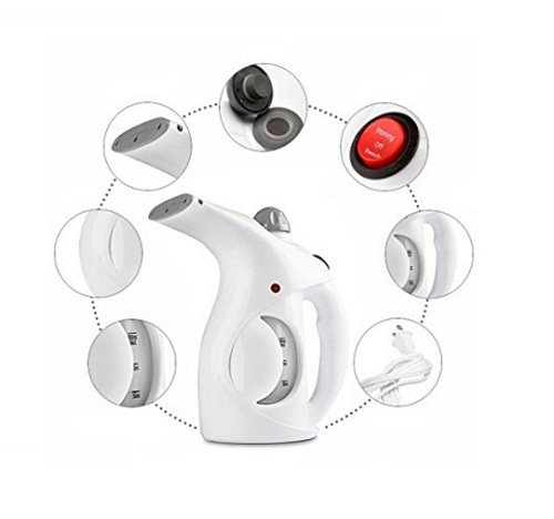 India Desire : Buy Isabella Handheld Garment Steamer Iron and Facial Steamer for Home and Travel at Rs. 799 from Amazon [MRP Rs 2699]