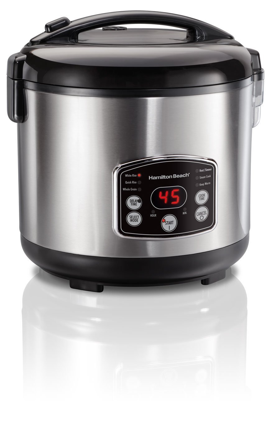 India Desire : Get Flat 57% Off On Hamilton Beach 1.8-Litre 700-Watt Rice cooker and steamer At Rs. 2599 From Amazon