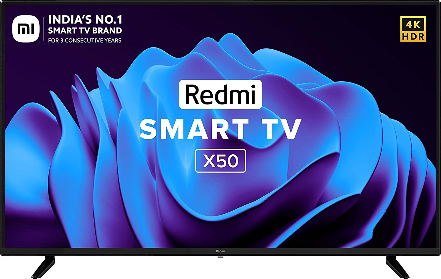 India Desire : Redmi 126 cm (50 inches) 4K Ultra HD Android Smart LED TV @ Rs. 28499 on Amazon