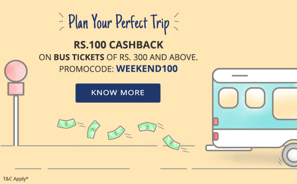 India Desire : Paytm Bus Ticket Booking Offer :  Get Rs. 100 Cashback On Bus Ticket Booking at 300 Or Above-WEEKEND100
