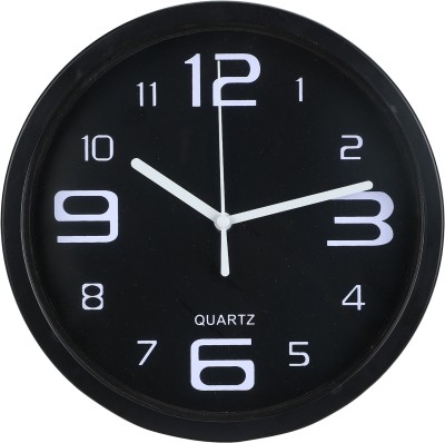 India Desire : Buy ADONAI Analog 20 cm X 20 cm Wall Clock(Black, With Glass) at Rs. 199 from Flipkart