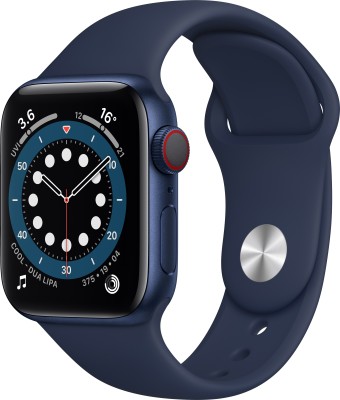 India Desire : Buy APPLE Watch Series 6 GPS + Cellular(Blue Strap, Regular) at Rs. 34999 from Flipkart [Regular Price Rs 49990]