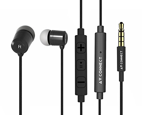 India Desire : Buy AV Connect in-Ear Braided Wires Headphones with Mic + Sound Control at Rs. 299 from Amazon [Regular Price 499]