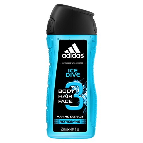 Buy Adidas Ice Dive 3 in 1 Body, Hair and Face Shower Gel for Him, 250ml at  Rs. 95 from Amazon [Selling Price Rs 179]