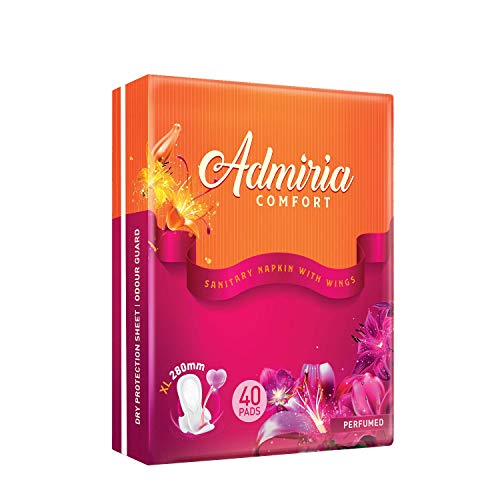 India Desire : Buy Admiria Comfort Sanitary Pad/Napkins - Extra Large (XL) (Pack of 40) at Rs. 130 from Amazon [Regular Price Rs 180]