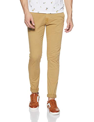 India Desire : Buy Aeropostale Men's Slim Fit Casual Trousers (AE9010005250_Brown_30) at Rs. 580 from Amazon [MRP Rs 2299]