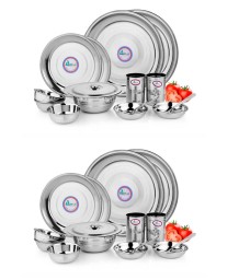 India Desire : Buy Airan Stainless Steel Dinner Set - 37 Pcs At Rs 999 From Snapdeal [MRP Rs 1999]