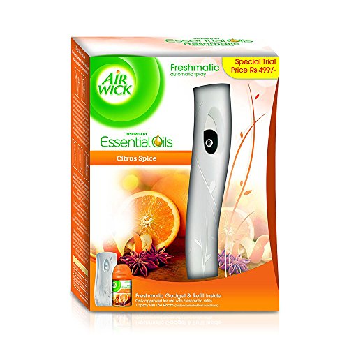India Desire : Buy Airwick Fresh Matic Complete Kit Citrus Spice - 250 ml at Rs. 254 from Amazon [Selling Price Rs 522]
