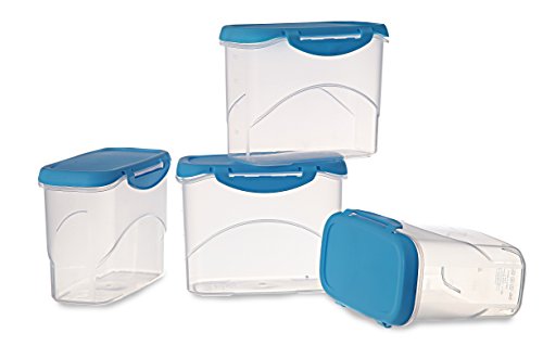India Desire : Buy All Time Plastics Delite Container Set, 1 Litre, Set of 4, Blue at Rs. 108 from Amazon