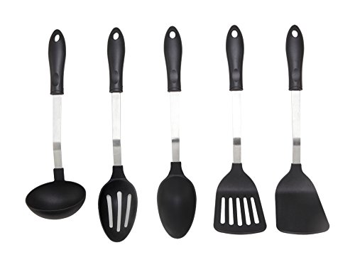 India Desire : Buy All Time Plastics Kitchen Tool Set, Set of 5, Black at Rs. 149 from Amazon [MRP Rs 650]