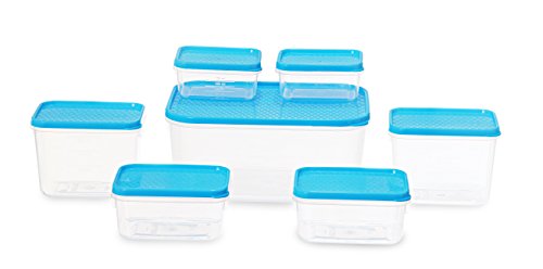 India Desire : Buy All Time Plastics Polka Container Set, 7-Pieces, Blue at Rs. 109 from Amazon [MRP Rs 325]