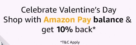 India Desire : Amazon Pay Balance Offers : Flat 10% Cashback On Shopping Using Amazon Pay Balance [11th To 17th Feb 2017]