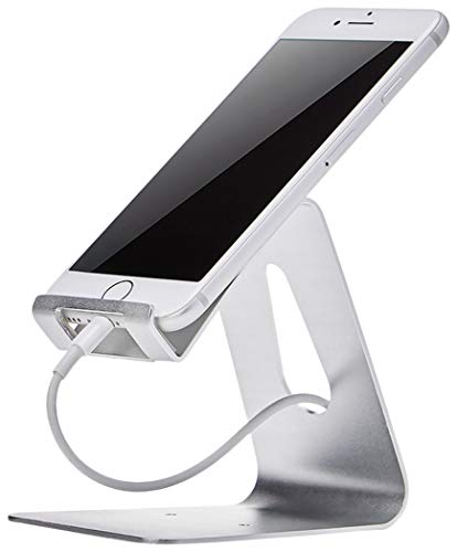 India Desire : Buy AmazonBasics Cell Phone Stand for iPhone and Android | Silver at Rs. 99 from Amazon [Regular Price Rs 179]
