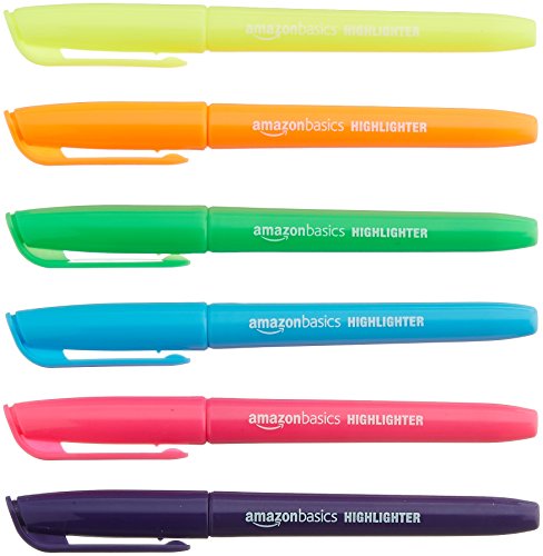India Desire : Buy AmazonBasics Highlighter or Marker - Chisel Tip, Pack of 12 (Multicolor) at Rs. 149 from Amazon [Regular Price Rs 325]