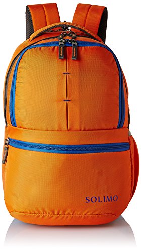 India Desire : Buy Amazon Brand - Solimo 25 Ltrs Orange Casual Backpack at Rs. 649 from Amazon [Regular Price Rs 749]