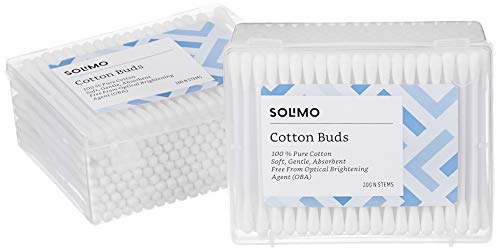 India Desire : Buy Amazon Brand - Solimo Cotton Buds - 200 Sticks (Pack of 2) at Rs. 99 from Amazon
