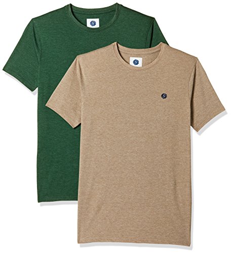 India Desire : Buy Amazon Brand - Symbol Mens Melange T-Shirt Small (Pack of 2) at Rs. 249 from Amazon